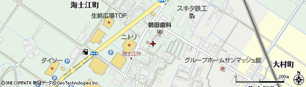 熊本県八代市海士江町2610周辺の地図
