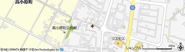 熊本県八代市古閑中町1124周辺の地図