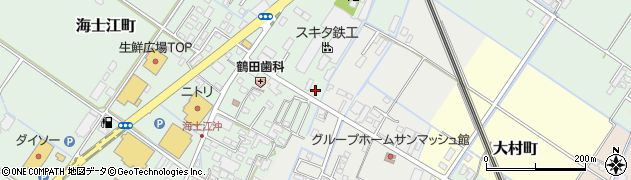 熊本県八代市海士江町2595周辺の地図