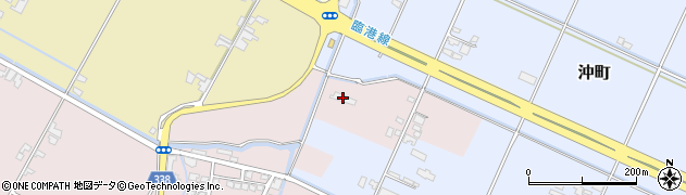 熊本県八代市高島町3843周辺の地図