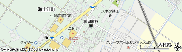 熊本県八代市海士江町2591周辺の地図