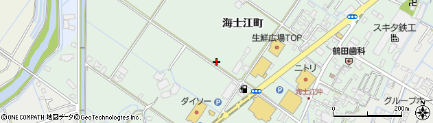 熊本県八代市海士江町2728周辺の地図