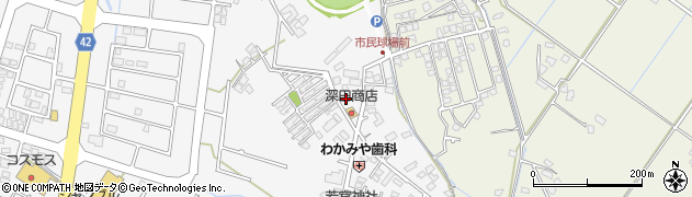 熊本県八代市古閑中町1560周辺の地図