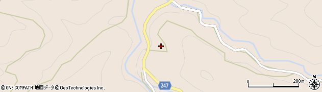 熊本県八代市泉町栗木5178周辺の地図