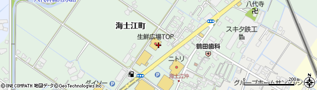 生鮮広場トップ周辺の地図