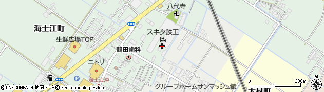 熊本県八代市海士江町2584周辺の地図