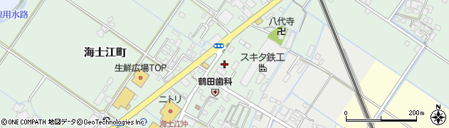 熊本県八代市海士江町2580周辺の地図