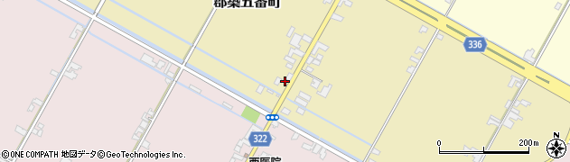 熊本県八代市郡築五番町49周辺の地図