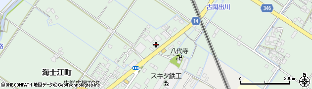 熊本県八代市海士江町2567周辺の地図