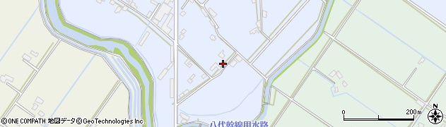 熊本県八代市千丁町古閑出282周辺の地図