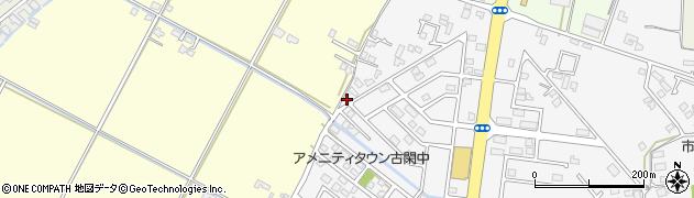 熊本県八代市古閑中町2392周辺の地図