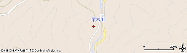 熊本県八代市泉町栗木3383周辺の地図
