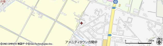 熊本県八代市古閑中町2407周辺の地図