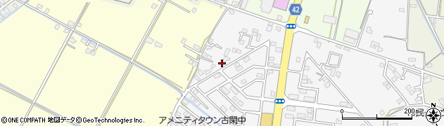 熊本県八代市古閑中町2530周辺の地図
