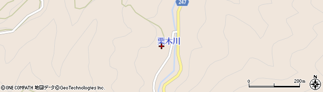 熊本県八代市泉町栗木3331周辺の地図