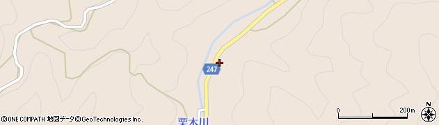 熊本県八代市泉町栗木5520周辺の地図