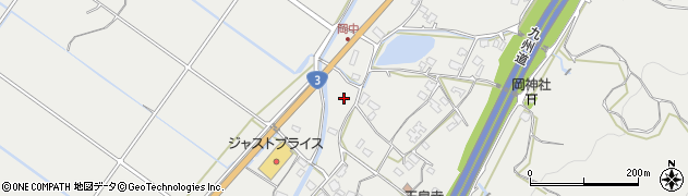 熊本県八代市岡町周辺の地図
