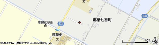 熊本県八代市郡築七番町38周辺の地図