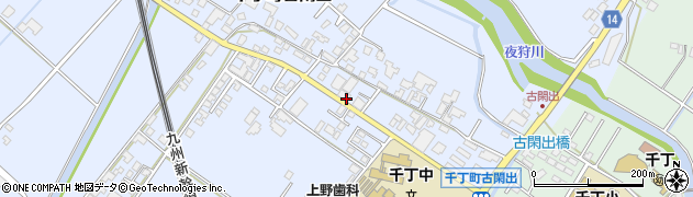 熊本県八代市千丁町古閑出2462周辺の地図