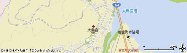 熊本県天草市五和町御領（大島）周辺の地図