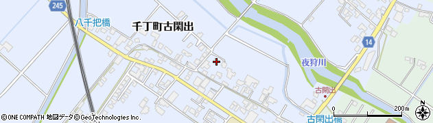 熊本県八代市千丁町古閑出536周辺の地図