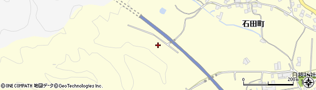 延岡道路周辺の地図