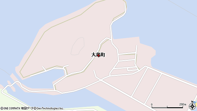 〒866-0035 熊本県八代市大島町の地図