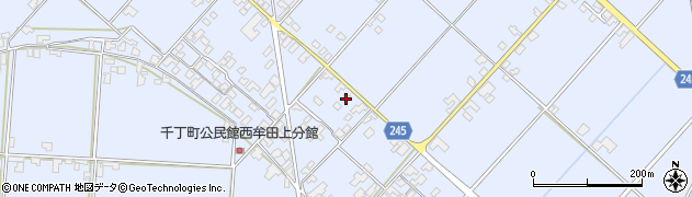 熊本県八代市千丁町古閑出1916周辺の地図