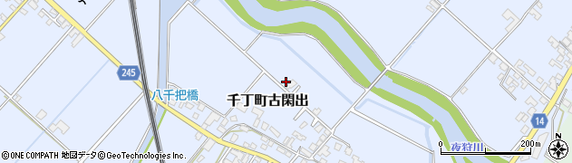 熊本県八代市千丁町古閑出500周辺の地図