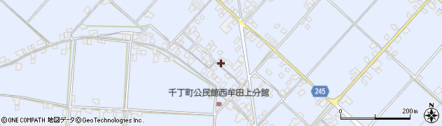熊本県八代市千丁町古閑出2016周辺の地図