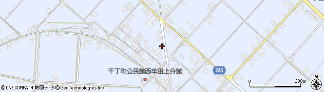 熊本県八代市千丁町古閑出1998周辺の地図