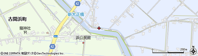 熊本県八代市千丁町古閑出2193周辺の地図