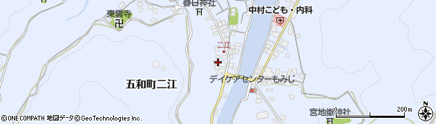 竹内民宿周辺の地図