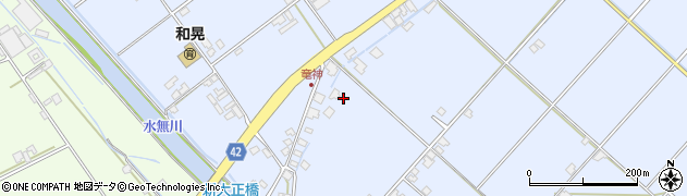 熊本県八代市千丁町古閑出2181周辺の地図