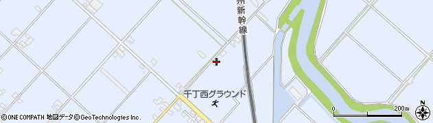 熊本県八代市千丁町古閑出1411周辺の地図