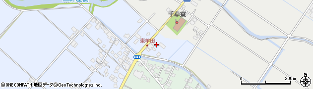 熊本県八代市千丁町古閑出805周辺の地図