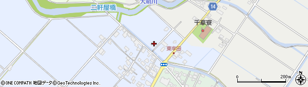 熊本県八代市千丁町古閑出853周辺の地図