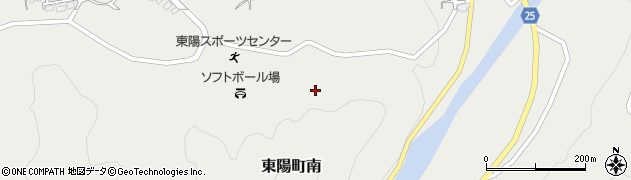 熊本県八代市東陽町南周辺の地図