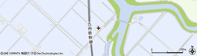 熊本県八代市千丁町古閑出1078周辺の地図