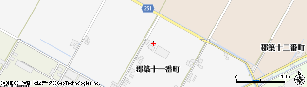 熊本県八代市郡築十一番町33周辺の地図