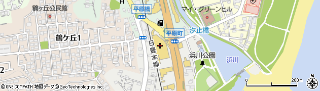 ＭＥＧＡドン・キホーテ延岡店周辺の地図