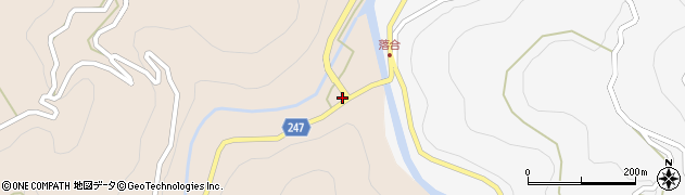 熊本県八代市泉町栗木5858周辺の地図