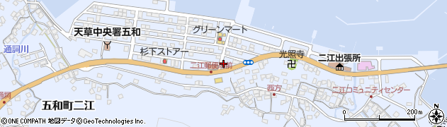 林鮮魚店周辺の地図