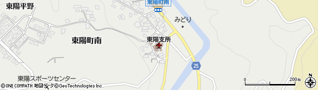 熊本県八代市東陽町南杉の本1105周辺の地図