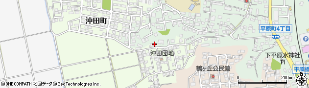 宮崎県延岡市沖田町2403周辺の地図