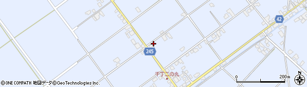 熊本県八代市千丁町古閑出2626周辺の地図