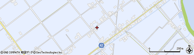 熊本県八代市千丁町古閑出2810周辺の地図