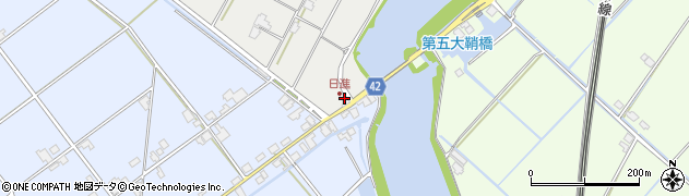 熊本県八代市昭和日進町8周辺の地図