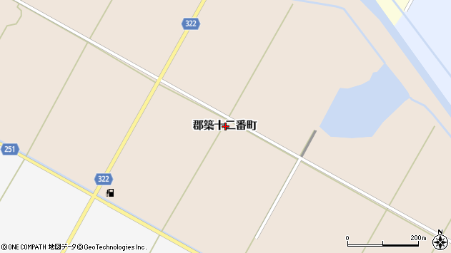〒866-0001 熊本県八代市郡築十二番町の地図