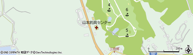 有限会社山本釣具センター大矢野店周辺の地図